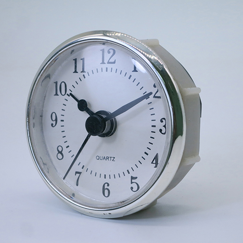 WF diameter 56mm silver metal clock insert